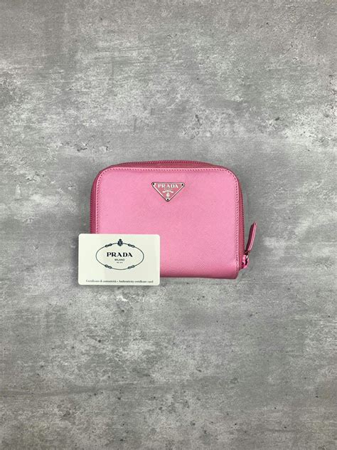 prada portemonnaie pink